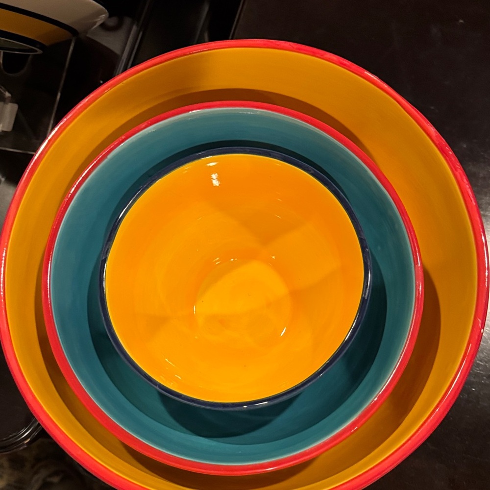 Colorful Ceramic Bowl Set - Picture 14 of 14